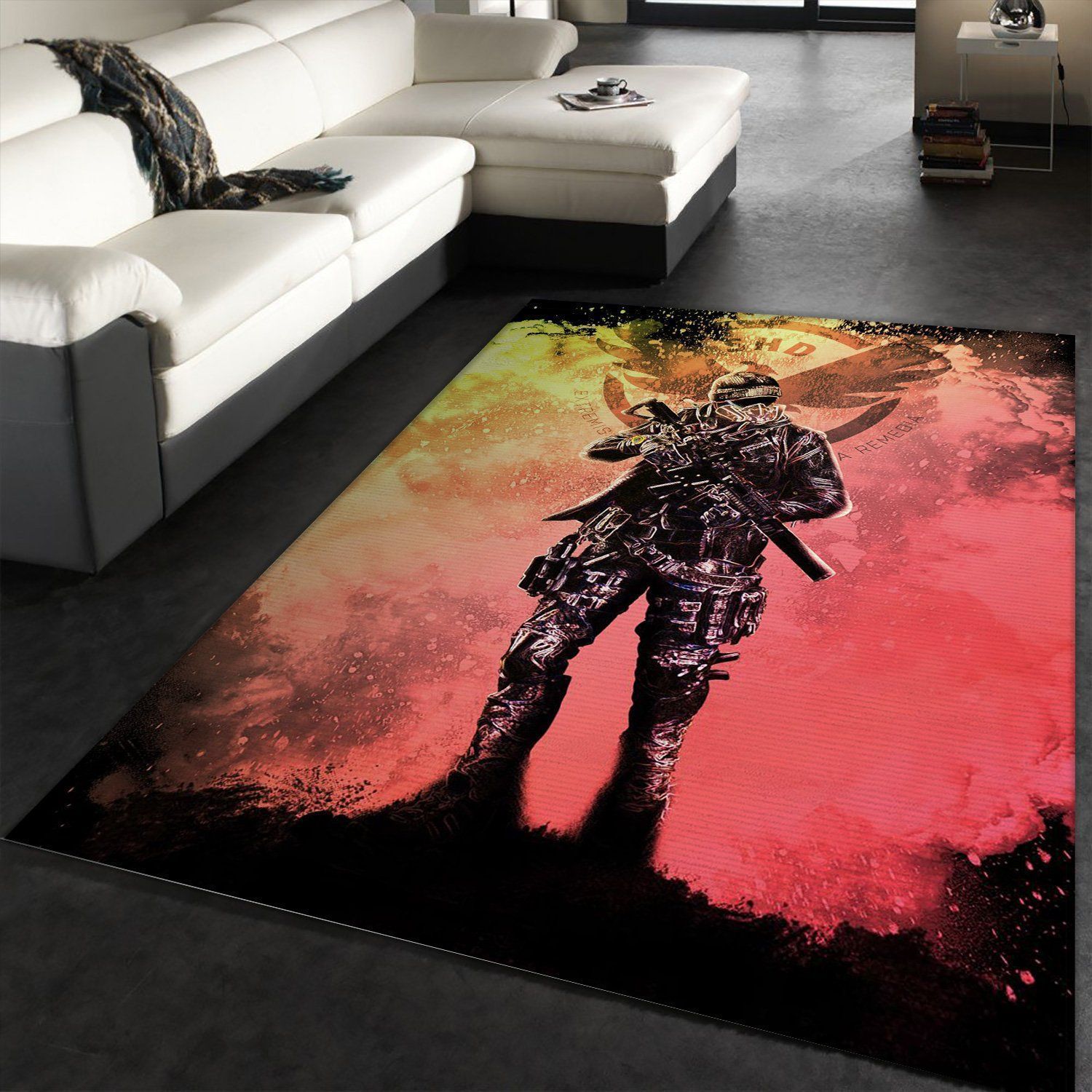 Soul Of The Dark Zone Area Rug