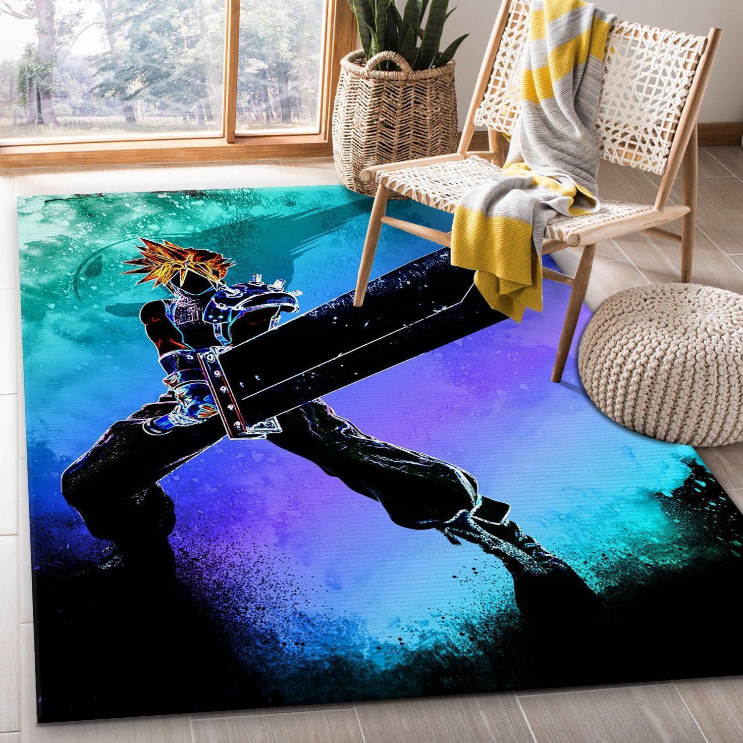 Soul Of The Exsoldier Area Rug Carpet