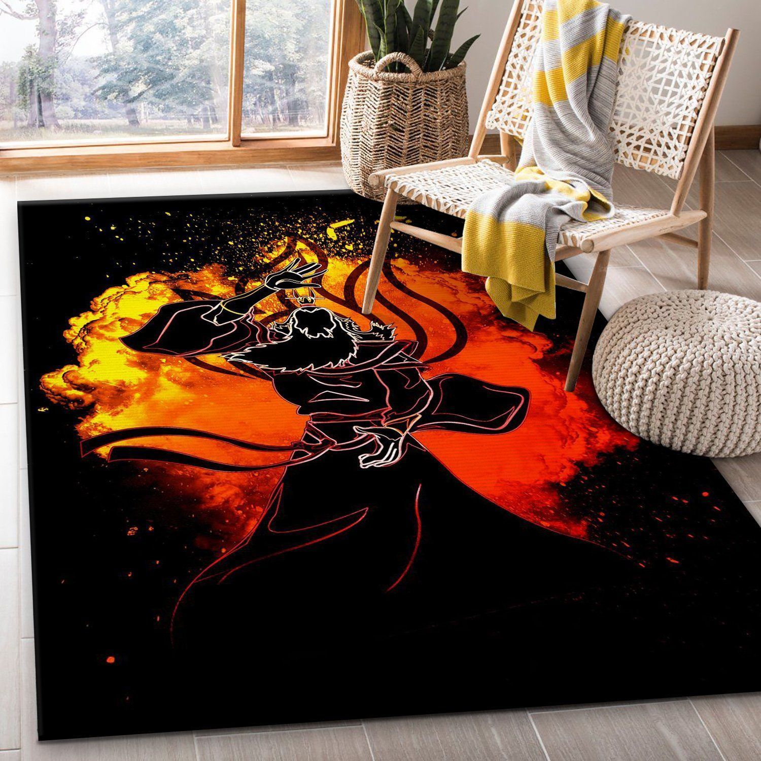 Soul Of The Firebending Area Rug