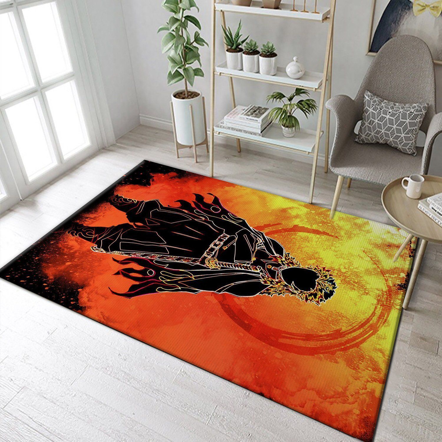 Soul Of The Flame Area Rug Carpet