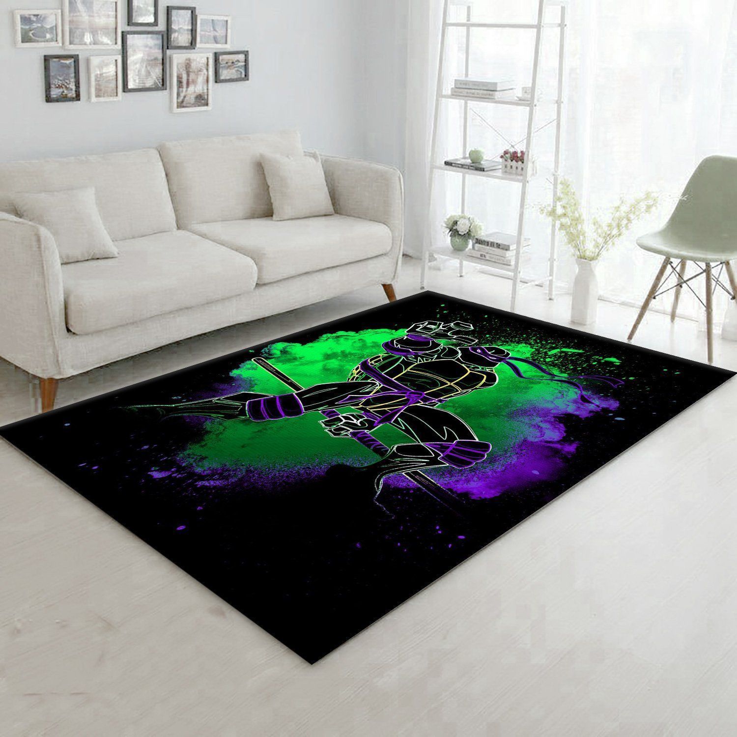 Soul Of The Purple Mutant Area Rug For Christmas