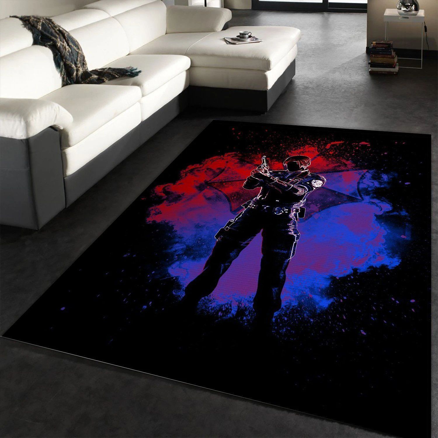 Soul Of The Rookie Cop Area Rug For Christmas