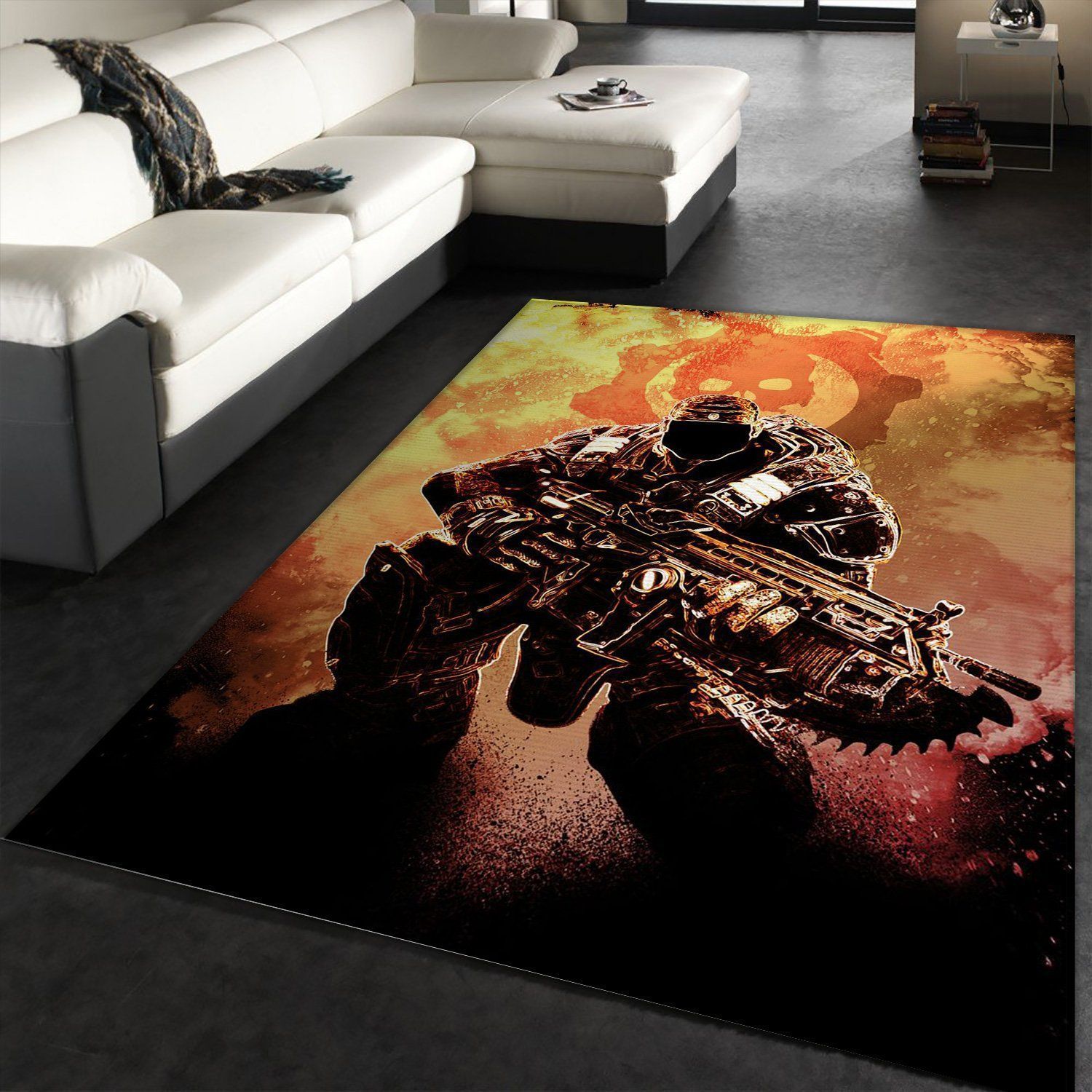 Soul Of The Sergeant Area Rug For Christmas