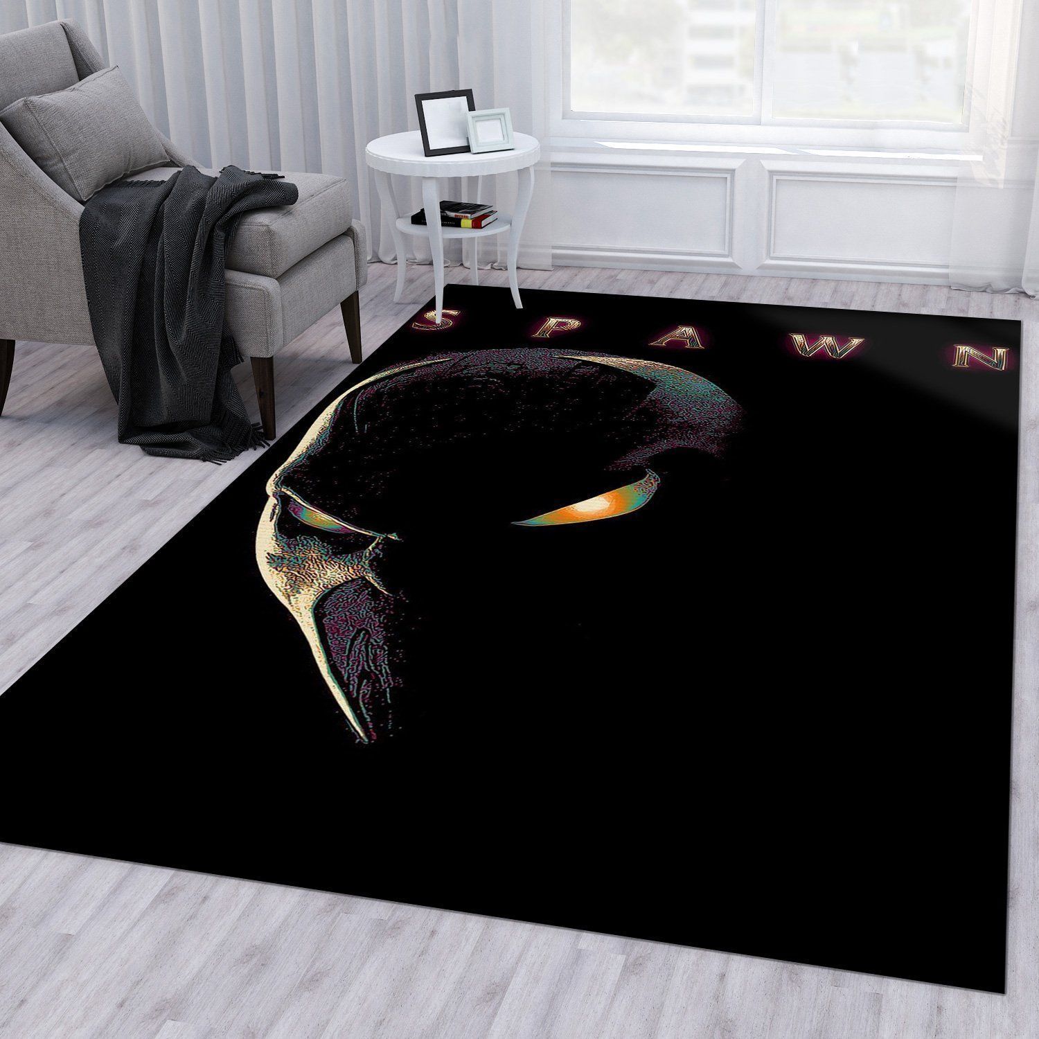 Spawn Vectorart Rug Living Room Rug Home Decor Floor Decor - Indoor Outdoor Rugs