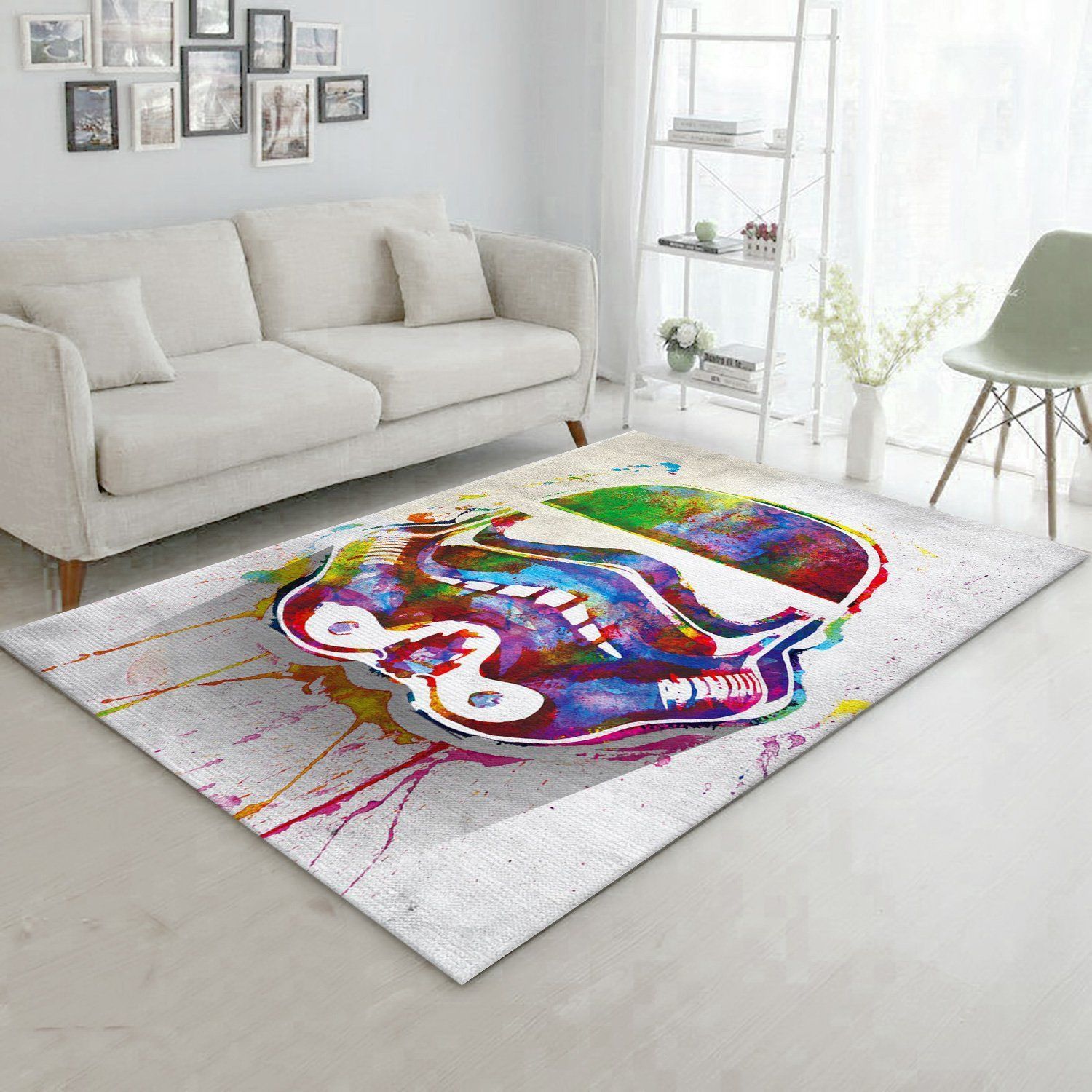 Splashed Star War Area Rug Carpet