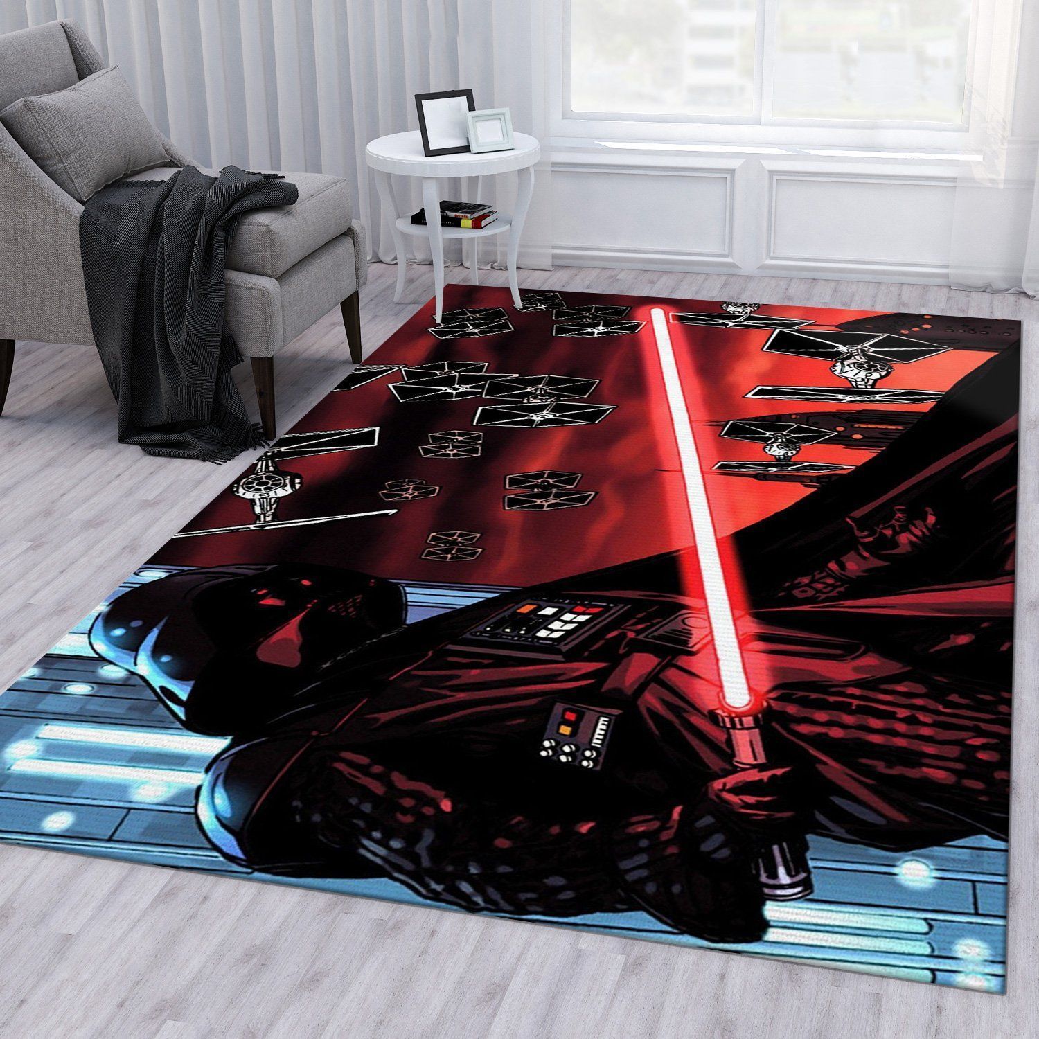 Star War Ver11 Area Rug For Christmas Living Room Rug Home Decor Floor Decor - Indoor Outdoor Rugs