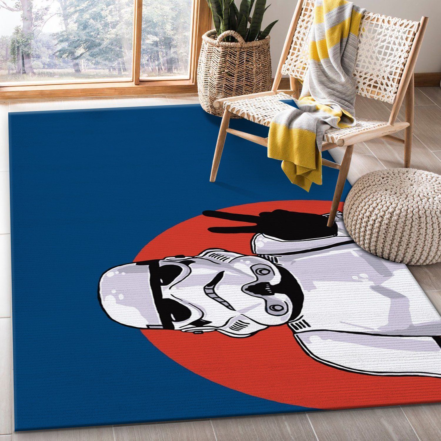 Star War Ver5 Area Rug For Christmas Bedroom Rug Home Decor Floor Decor - Indoor Outdoor Rugs