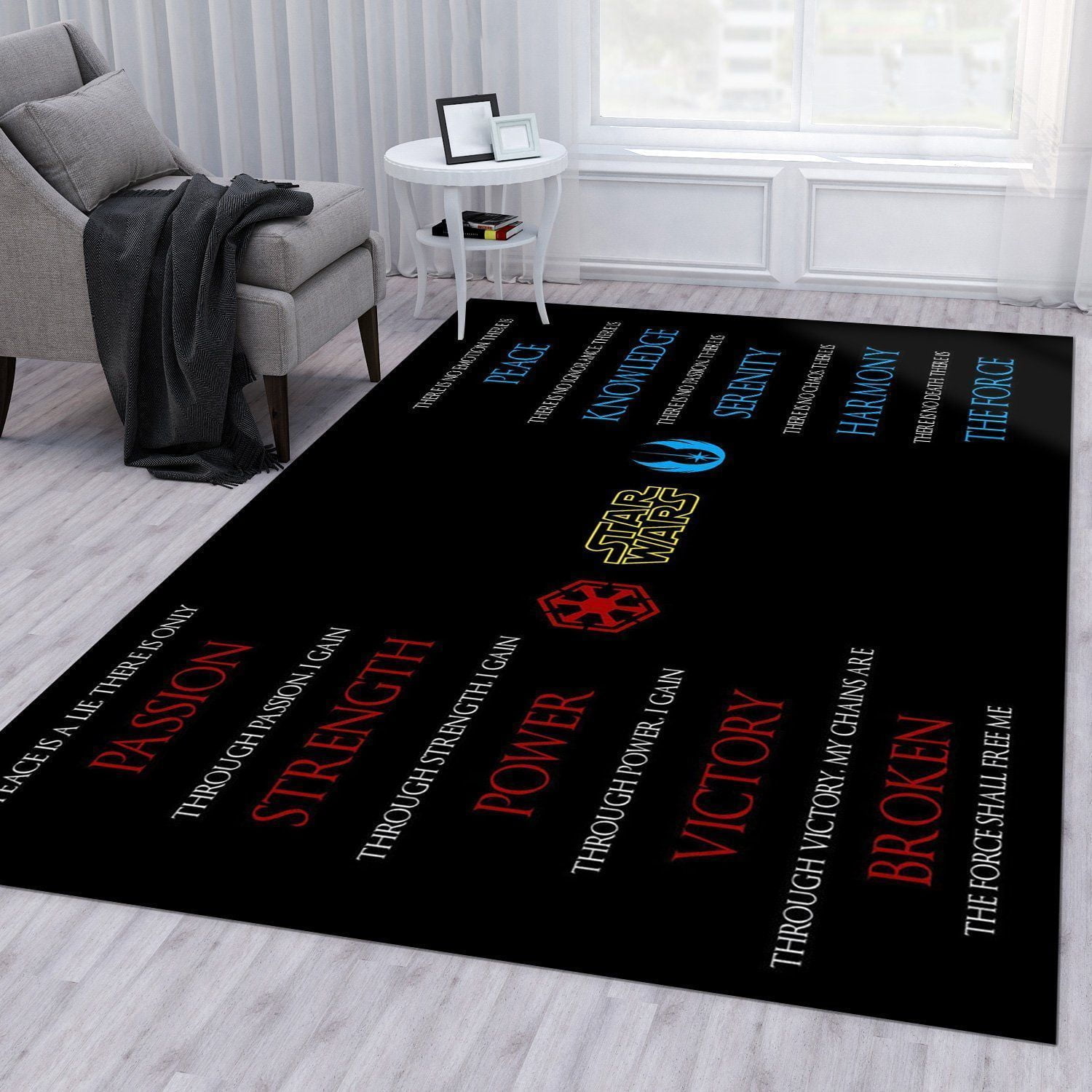 Star War Ver6 Rug Living Room Rug Home Decor Floor Decor - Indoor Outdoor Rugs