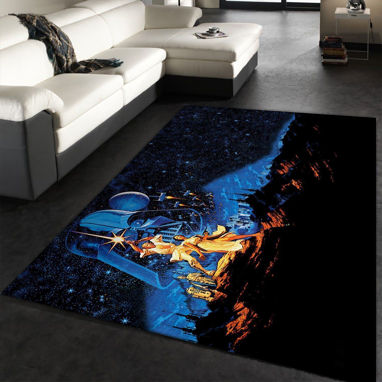 Star Wars Area Rugs Movies Fans Living Room Carpet SW71201 Local Brands Floor Decor The US Decor - Indoor Outdoor Rugs