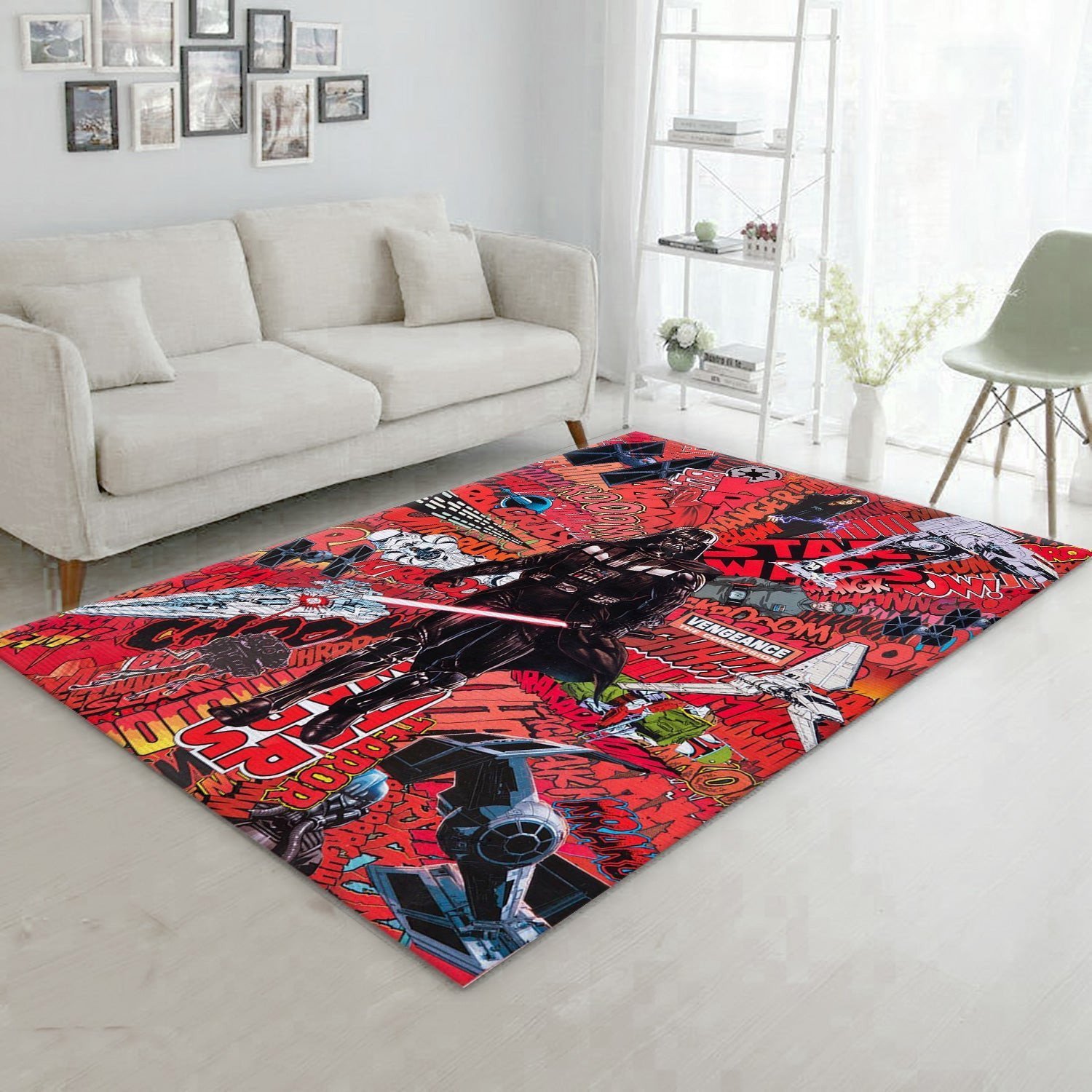 Star Wars Darth Red Rug