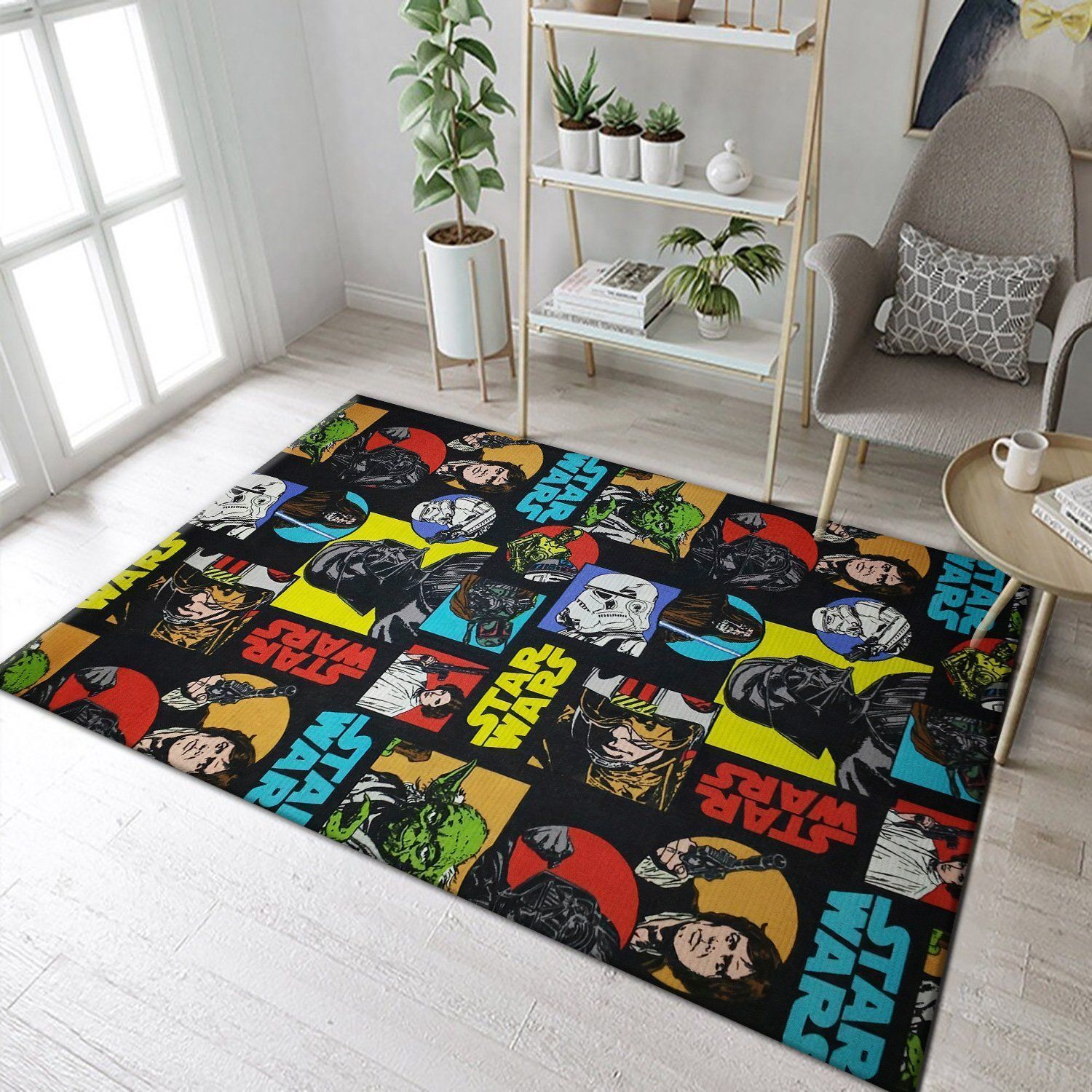 Star Wars SuperHero Movies Area Rugs Living Room Carpet Christmas Gift Floor Decor The US Decor - Indoor Outdoor Rugs