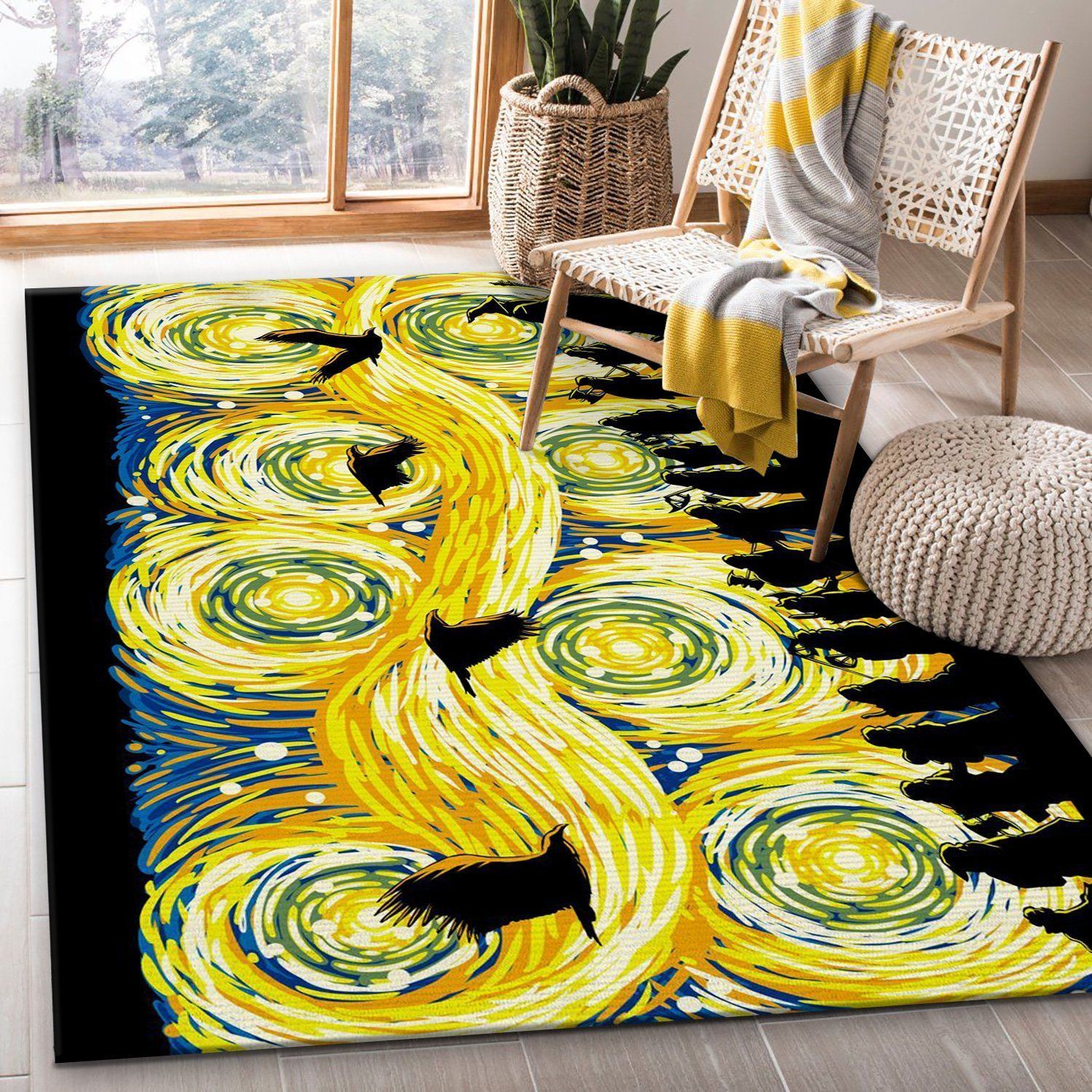 Starry Adventure Area Rug