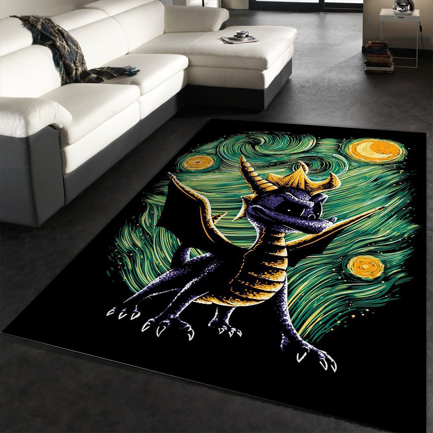 Starry Dragon Area Rug