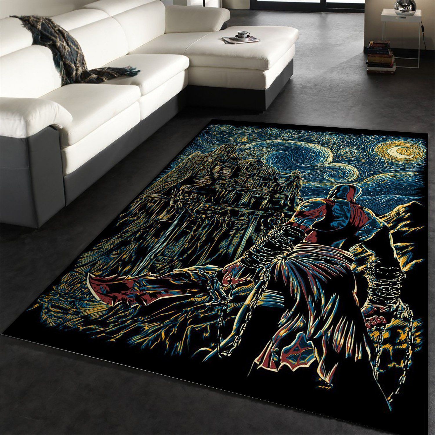 Starry Olympus Starry Art Area Rug