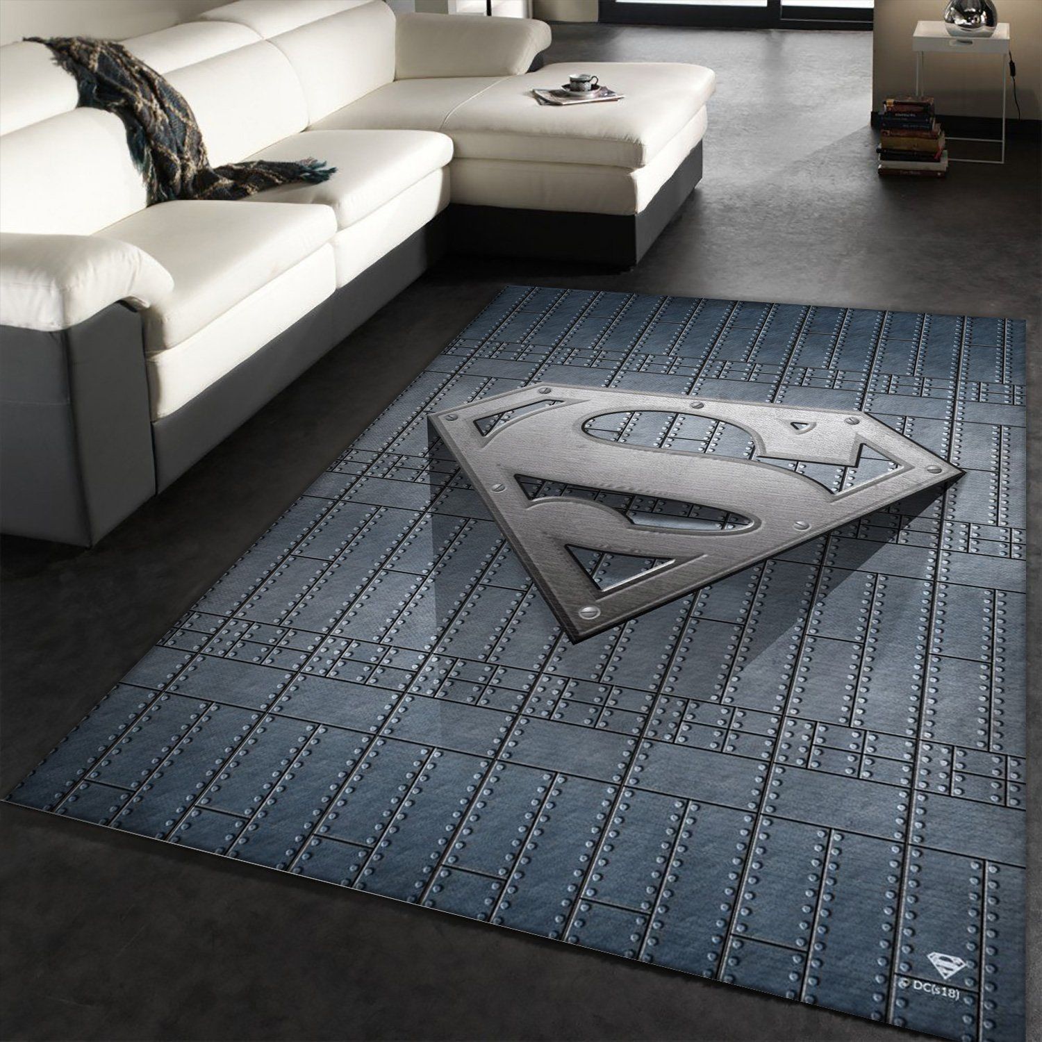 Steel Area Rug Carpet