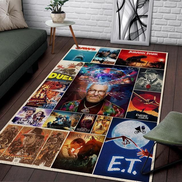 Steven Spielberg Movies Rug Chrismas Gift - Indoor Outdoor Rugs