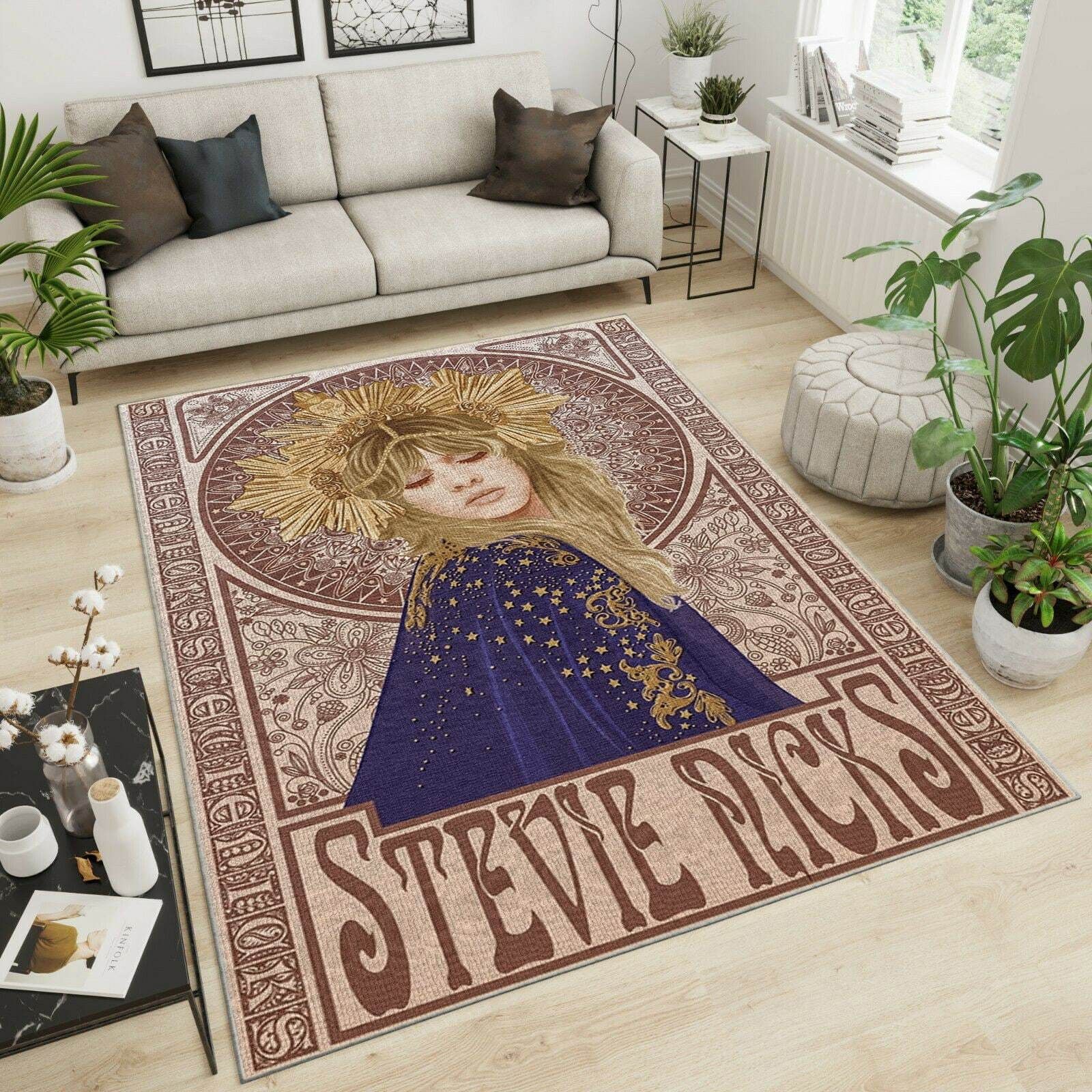 Stevie Nicks Area Rug - Indoor Outdoor Rugs