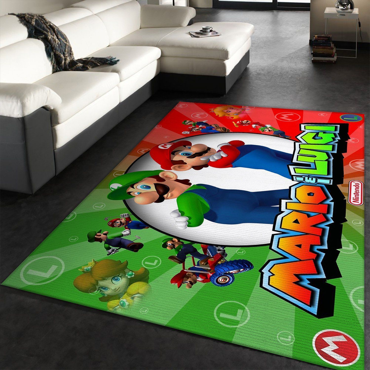 Super Mario Bros Area Rugs Living Room Carpet FN281137 Christmas Gift Floor Decor The US Decor - Indoor Outdoor Rugs