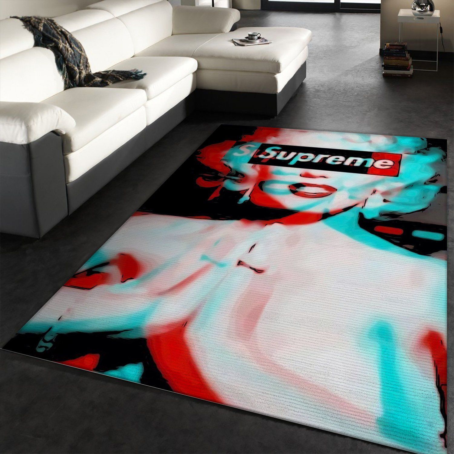 Supreme Area Rug Fashion Brand Rug Christmas Gift US Decor - Indoor Outdoor Rugs