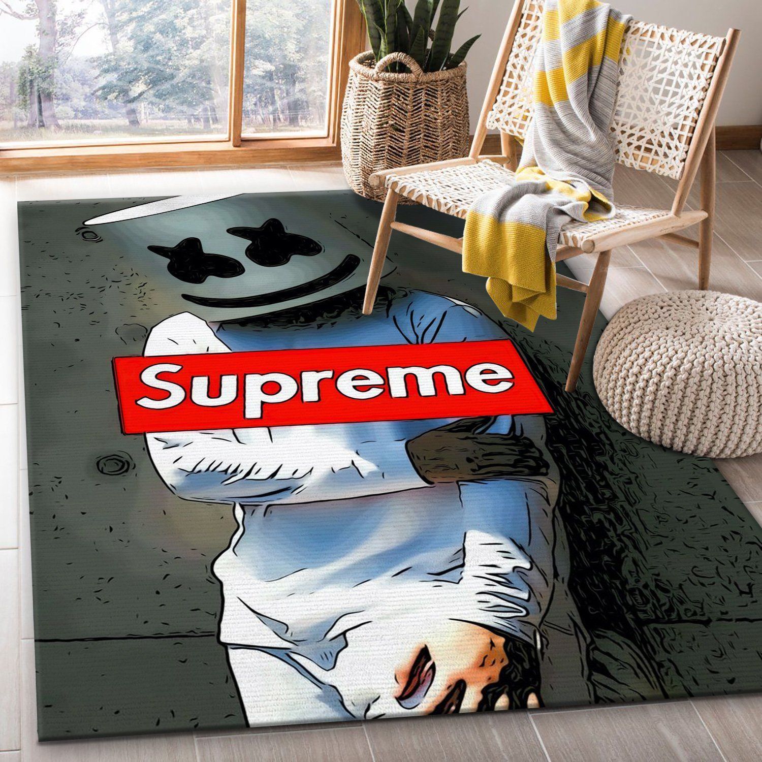 Supreme Rug Living Room Rug Home Decor Floor Decor - Indoor Outdoor Rugs