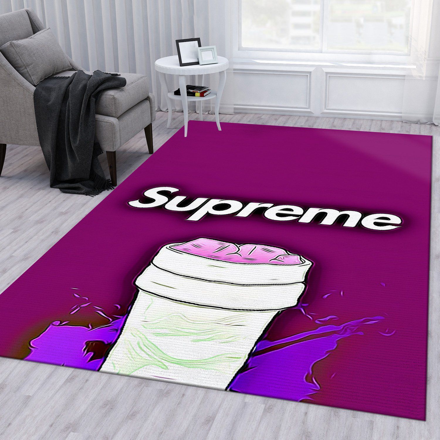 Supreme Splash Area Rug For Gift Bedroom Rug Home US Decor - Indoor Outdoor Rugs