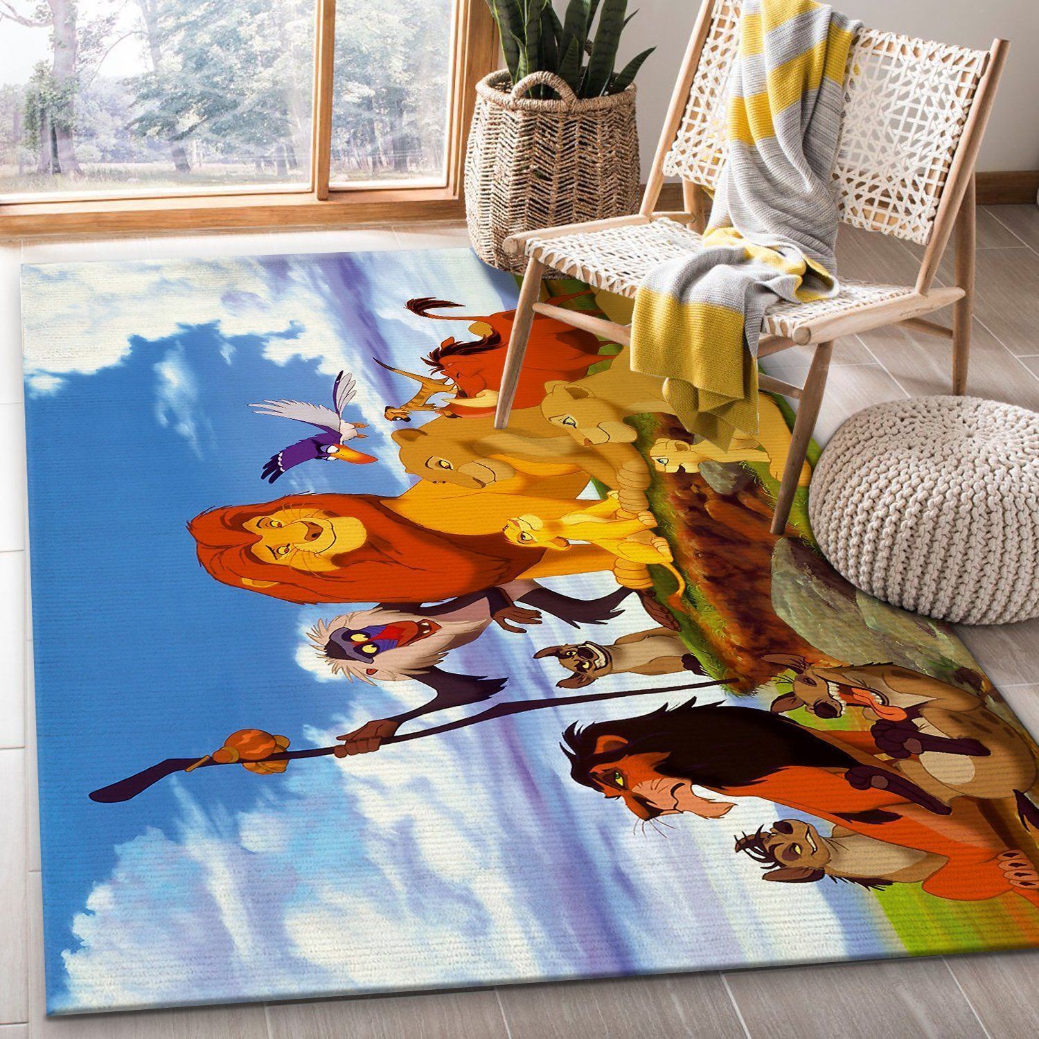 THE LION KING RUG LIMITED EDITION Living Room Carpet - Indoor Outdoor Rugs