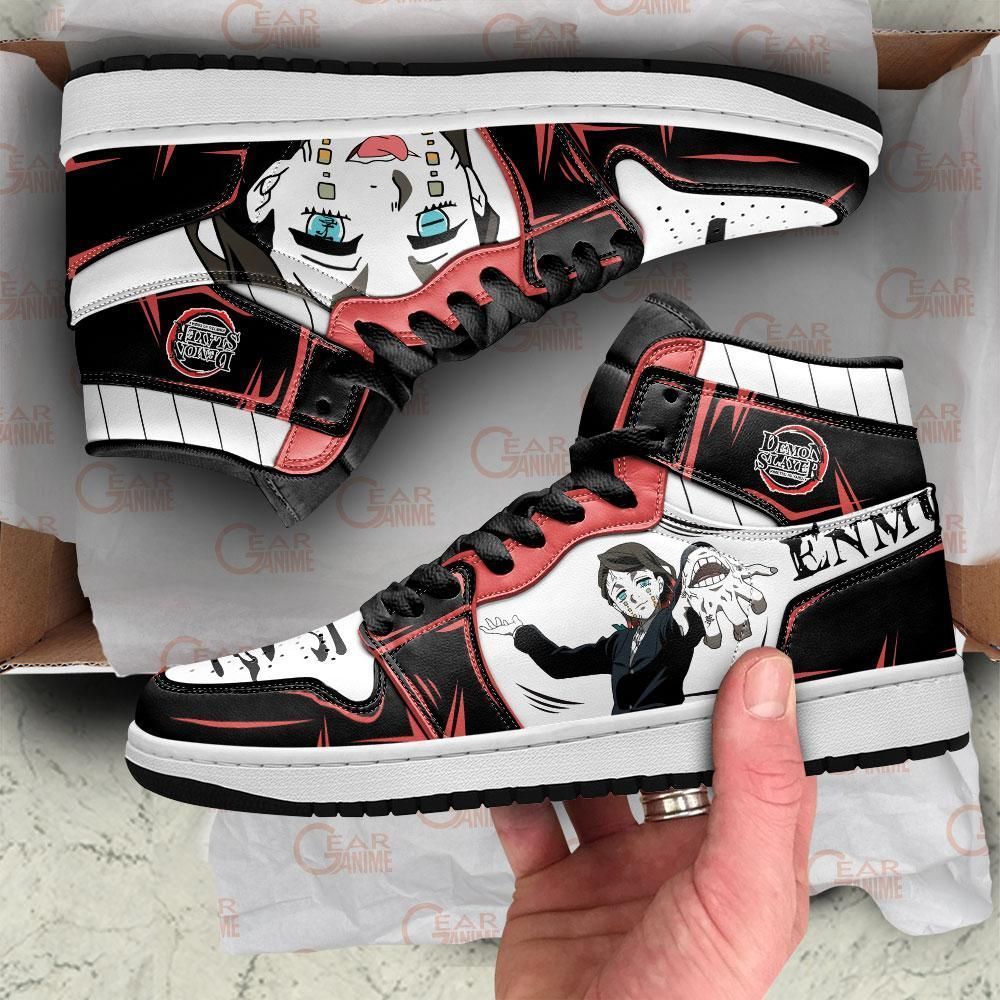 Tamio Enmu Demon Slayer Anime Mn10 Air Jordan Shoes Sport Sneakers