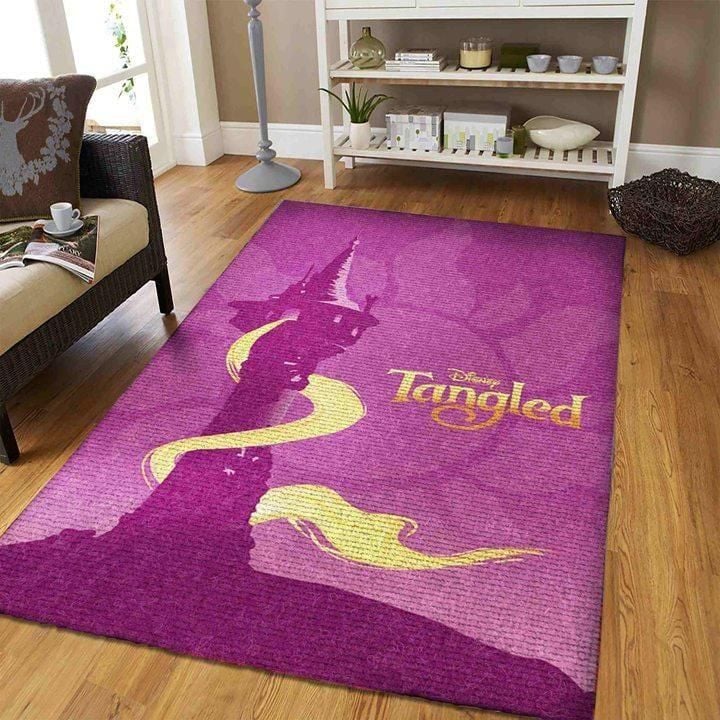 Tangled Area Rug Chrismas Gift - Indoor Outdoor Rugs