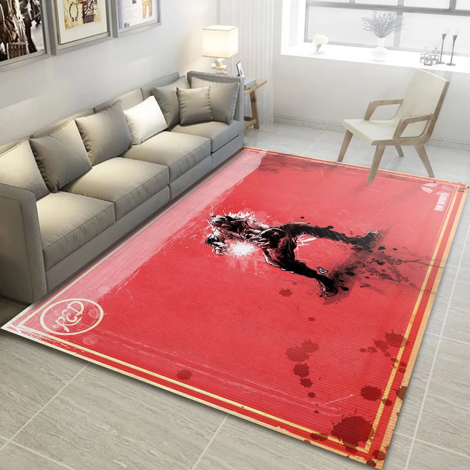 Team Fortress 839 Video Game Area Rug For Christmas