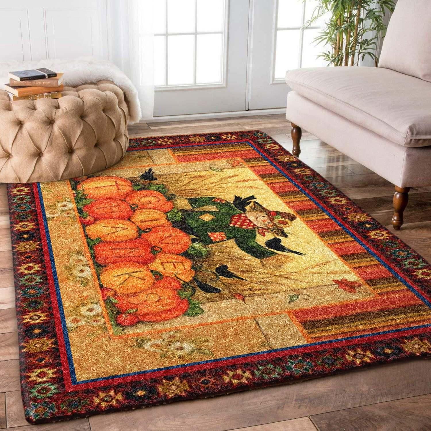 Thanksgiving Rug - Indoor Outdoor Rugs