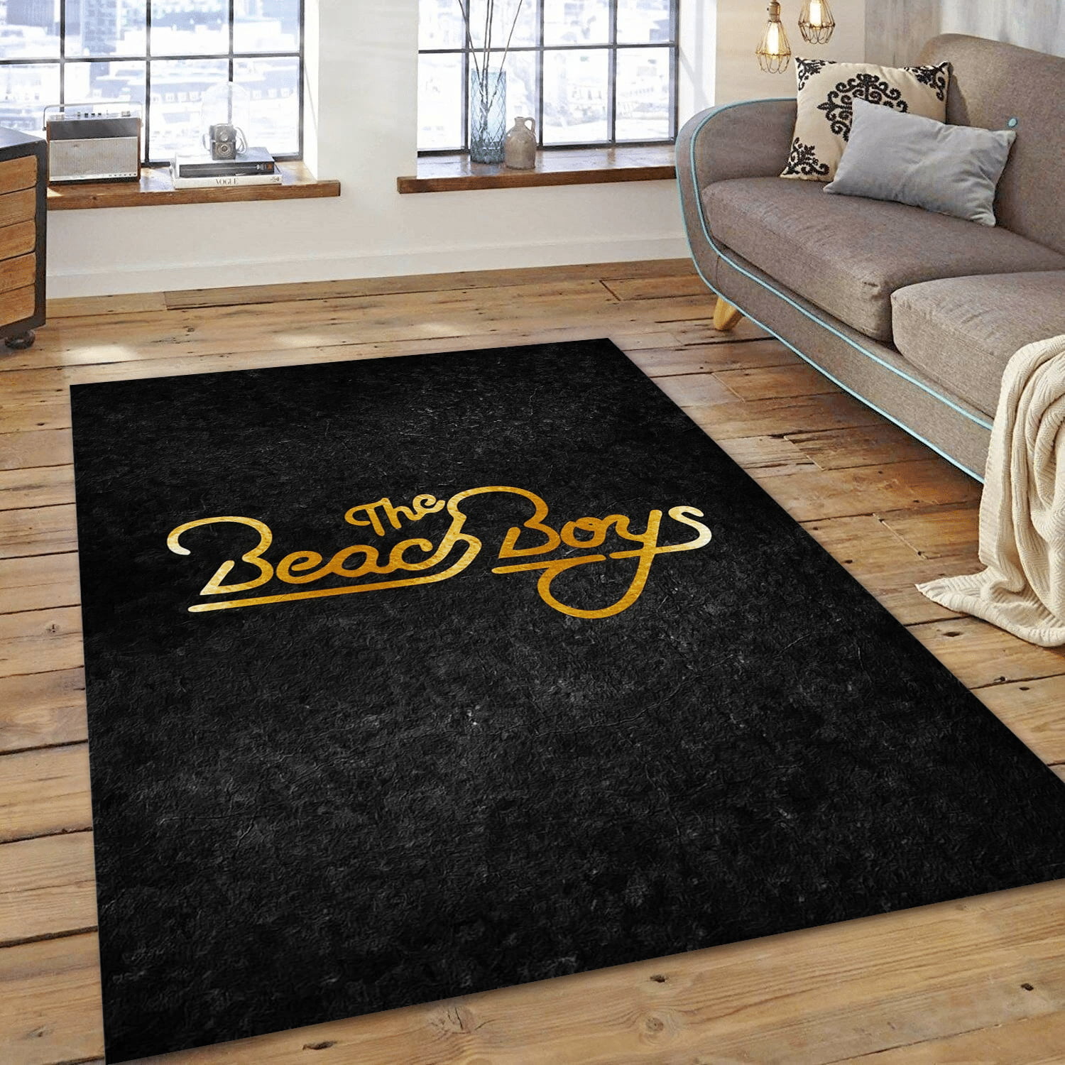 The Beach Boys 1 Music Area Rug