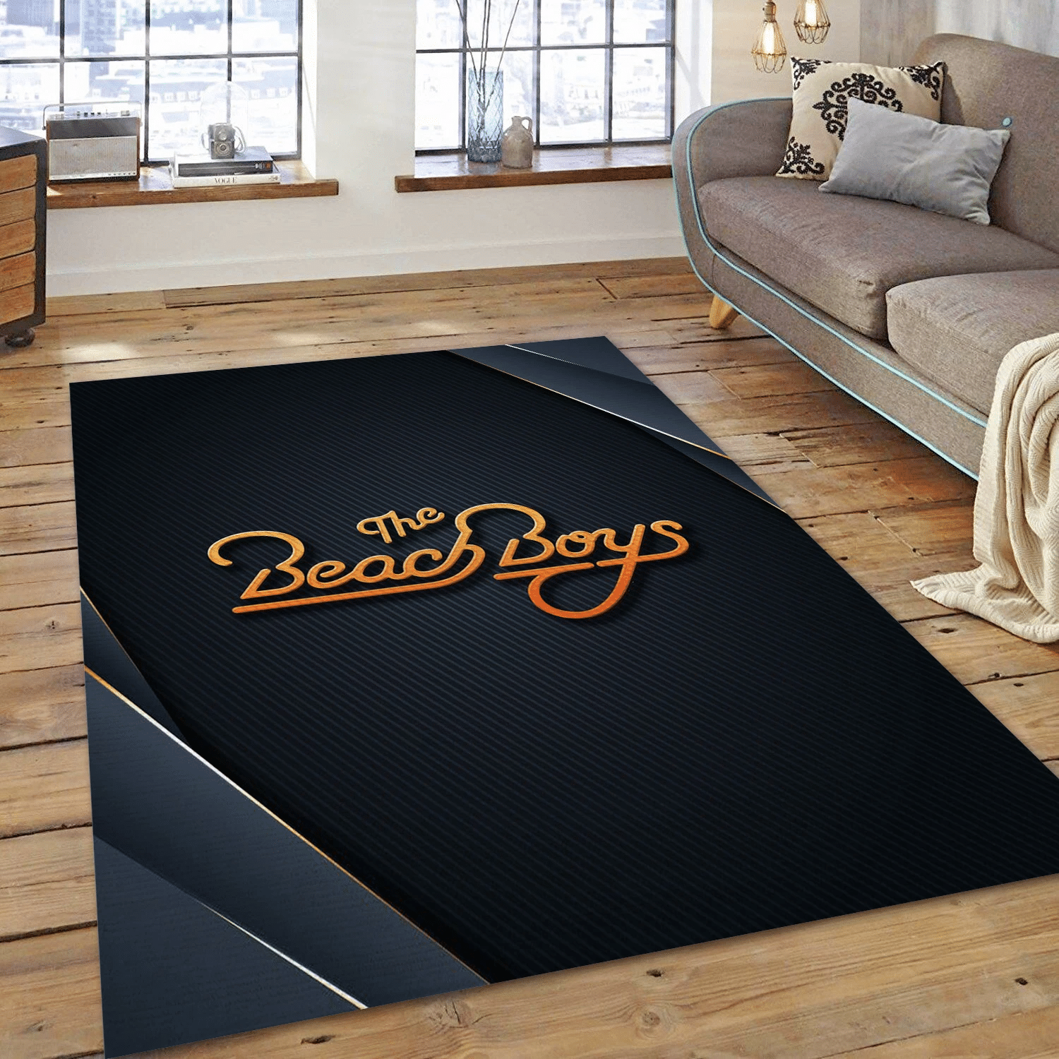 The Beach Boys 2 Music Area Rug Carpet