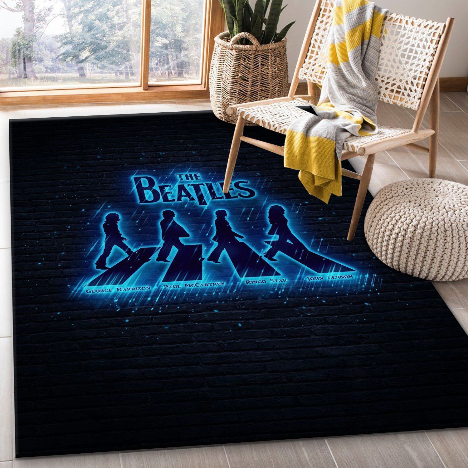 The Beatles Area Rug Bedroom Rug Christmas Gift US Decor - Indoor Outdoor Rugs