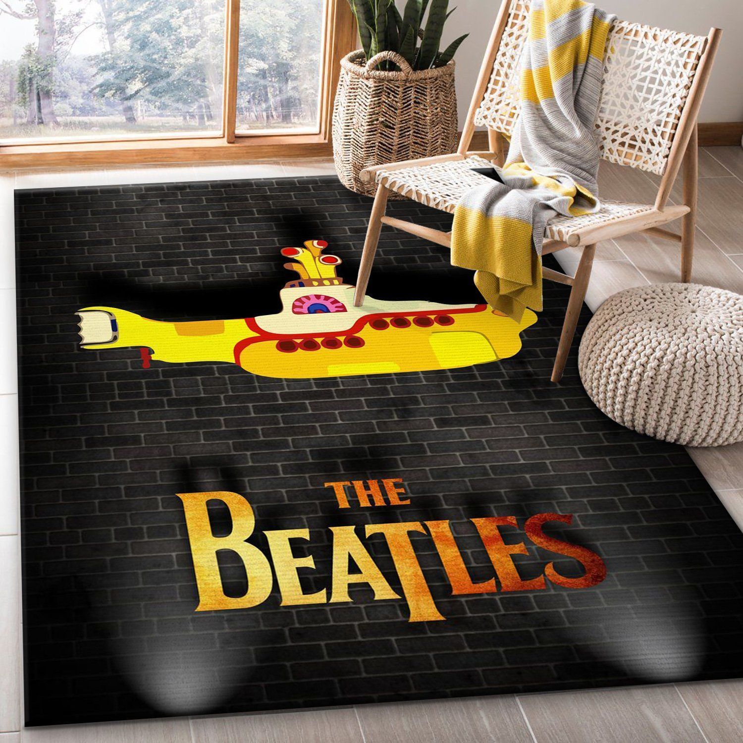 The Beatles Area Rug For Christmas Bedroom Rug US Gift Decor - Indoor Outdoor Rugs