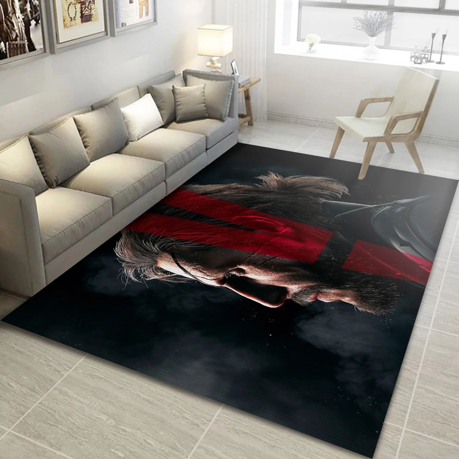 The Boss Video Game Reangle Rug