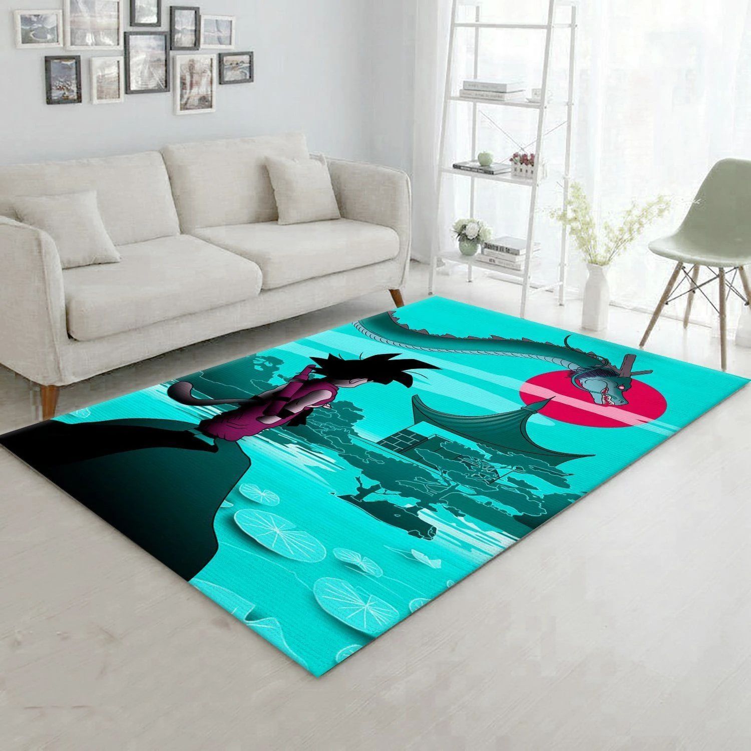 The Eternal Dragon Anime Area Rug