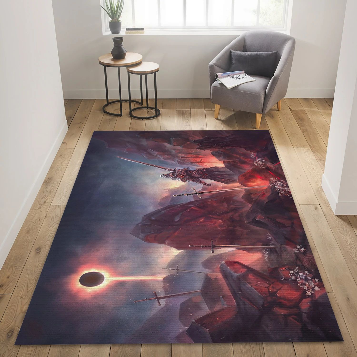 The Exlipse Video Game Area Rug Area