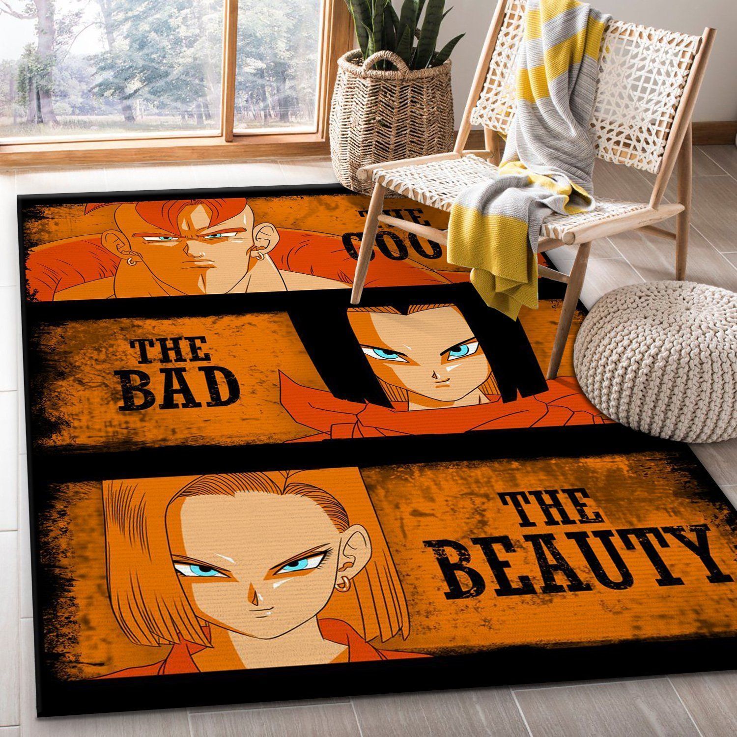 The Good The Bad And The B Area Rug