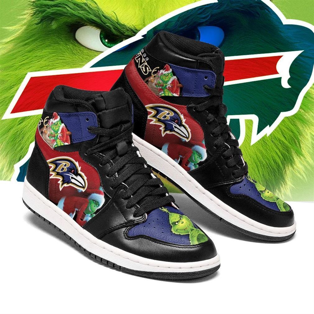 The Grinch Buffalo Bills Nfl Air Jordan Shoes Sport Sneaker Boots Shoes