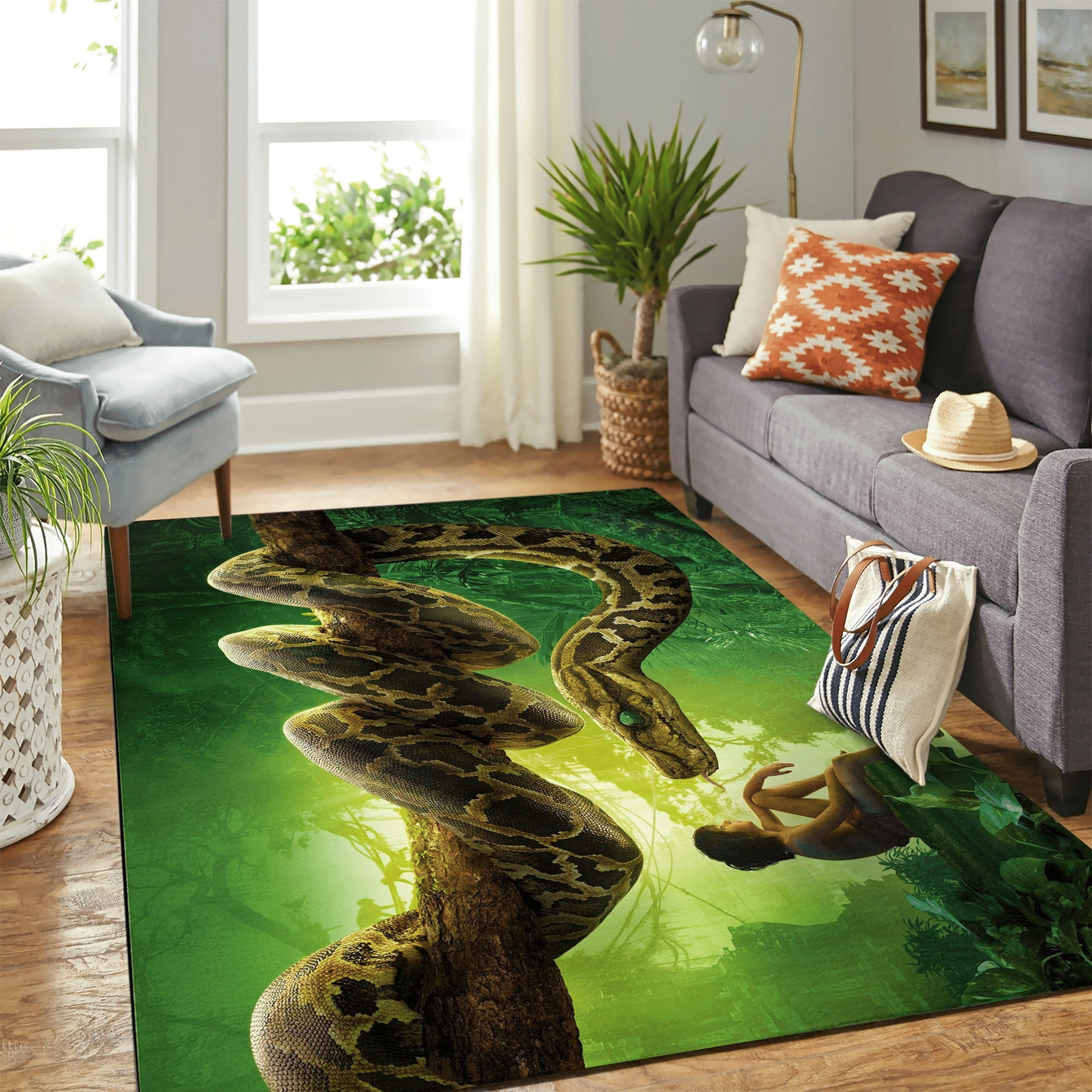 The Jungle Book Carpet Floor Area Rug Chrismas Gift - Indoor Outdoor Rugs