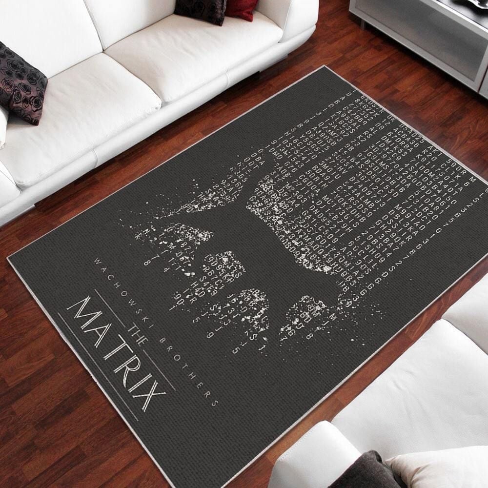 The Matrix Area Rug Chrismas Gift - Indoor Outdoor Rugs