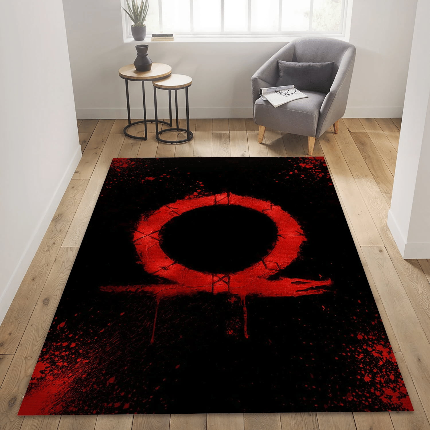 The Mighty Circle Area Rug Carpet