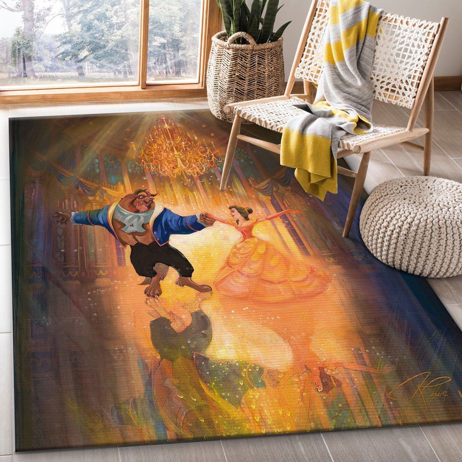 The Perfect Dance Noel Gift Rug Bedroom Rug Home Decor Floor Decor - Indoor Outdoor Rugs