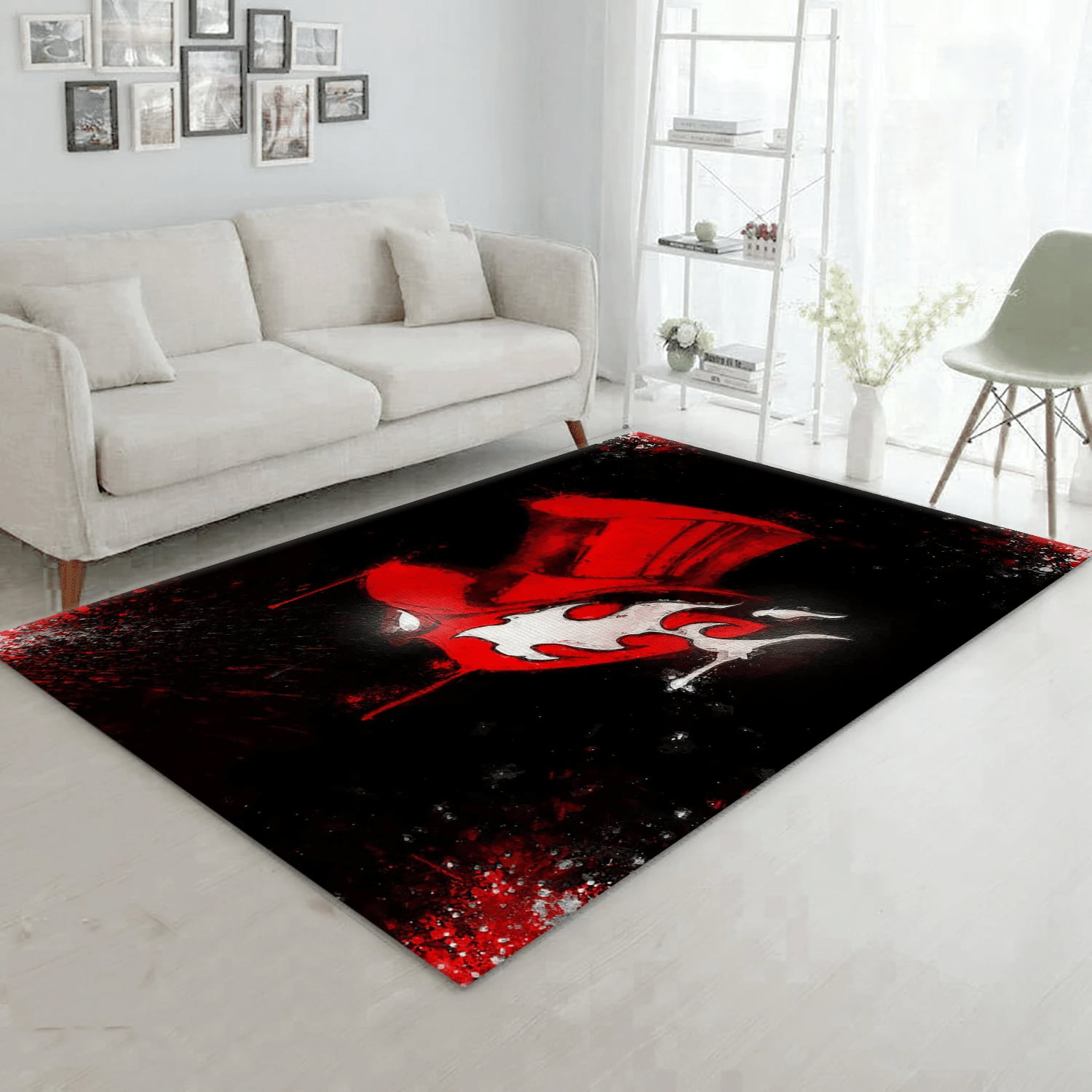 The Phantom Red Hat Area Rug For Christmas