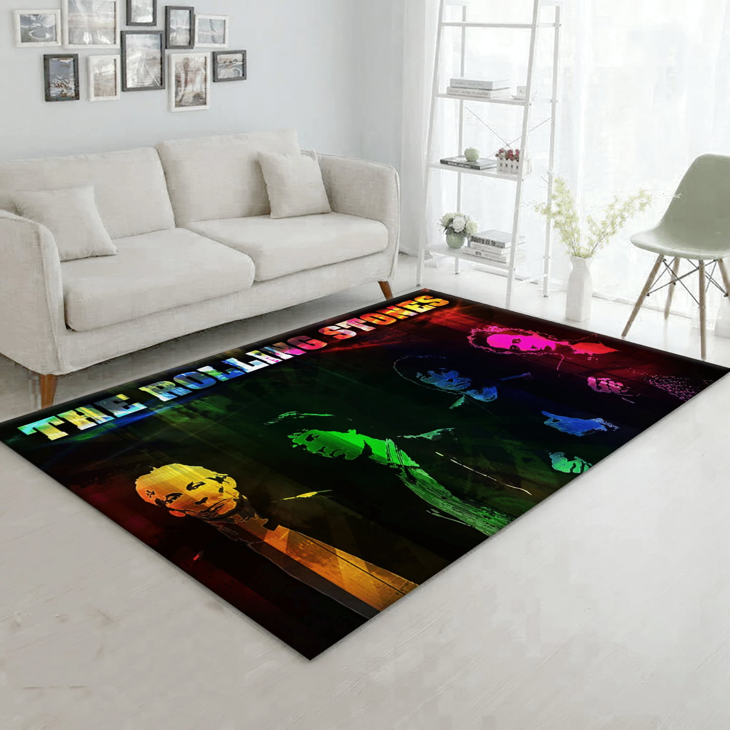 The Rolling Stones Band Area Rug