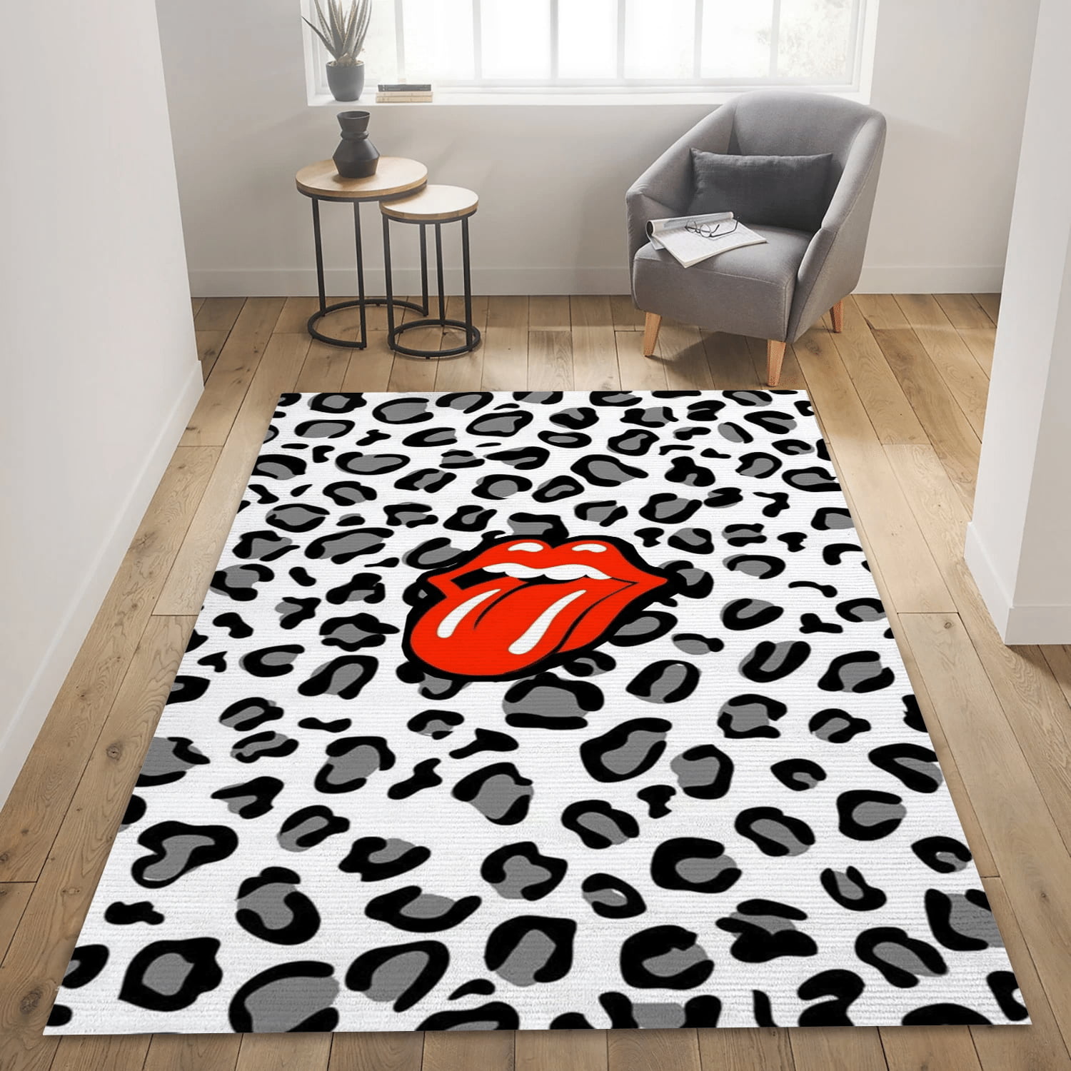 The Rolling Stones Spot Music Area Rug