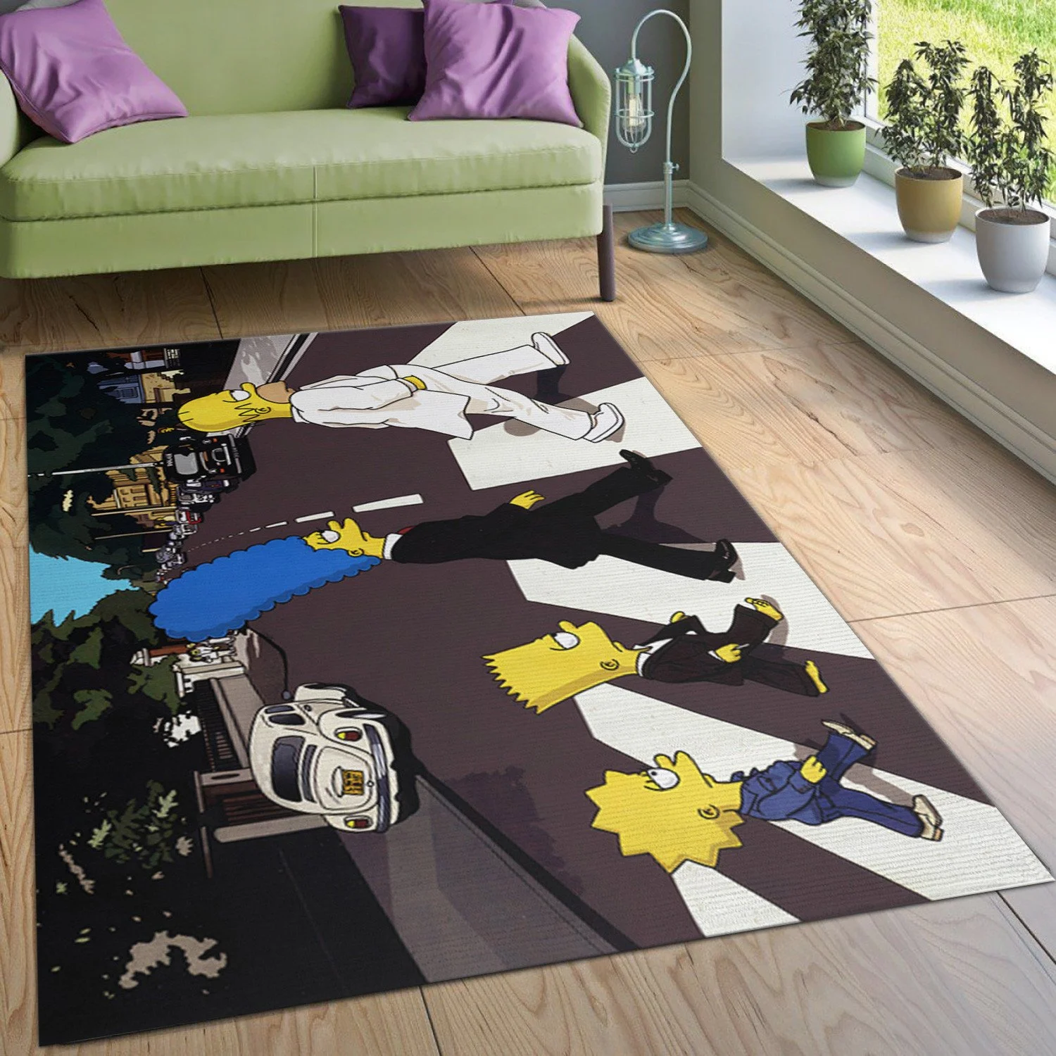 Simpson Bape Supreme Area Rug - Living Room Carpet Christmas Gift Floor  Decor The Us Decor