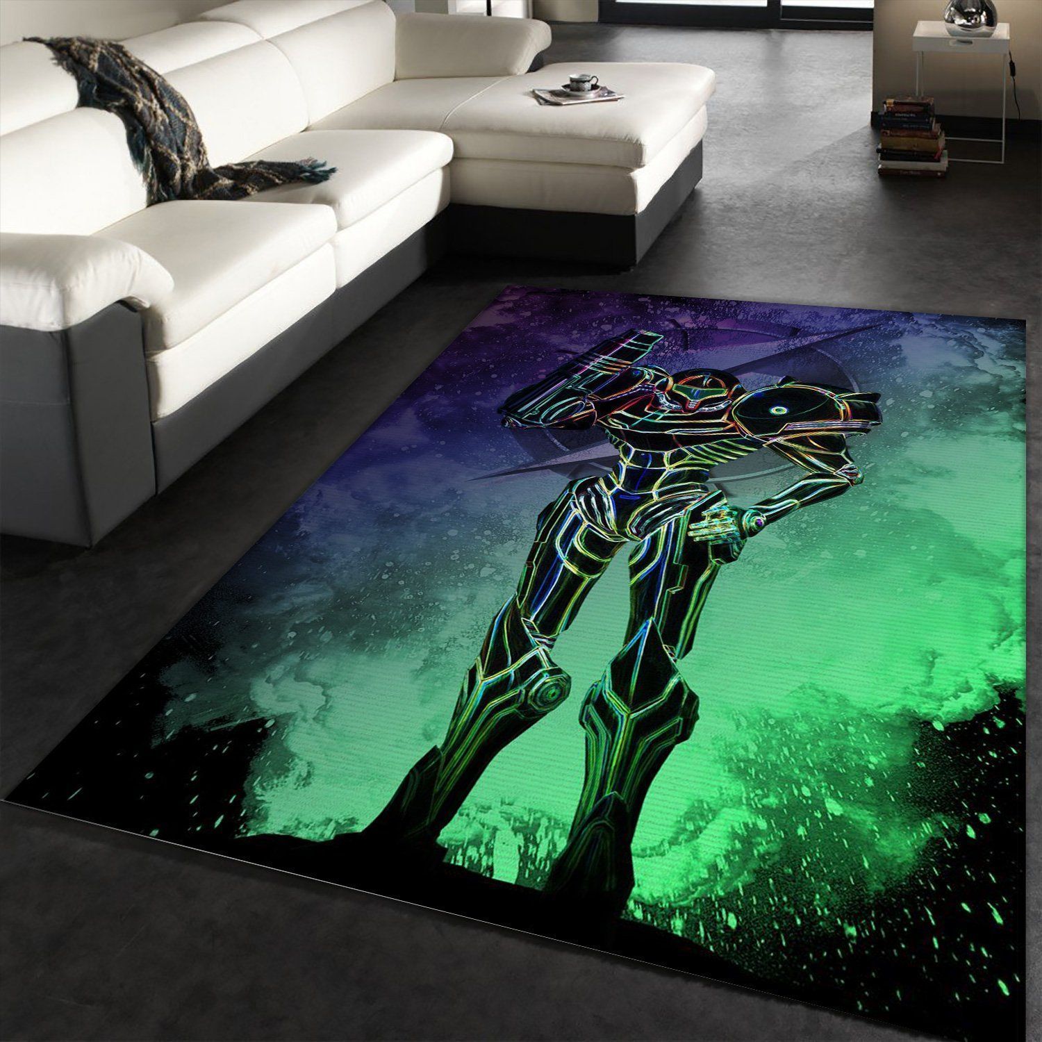 The Soul Of The Intergalactic Bounty Hunter Area Rug Carpet