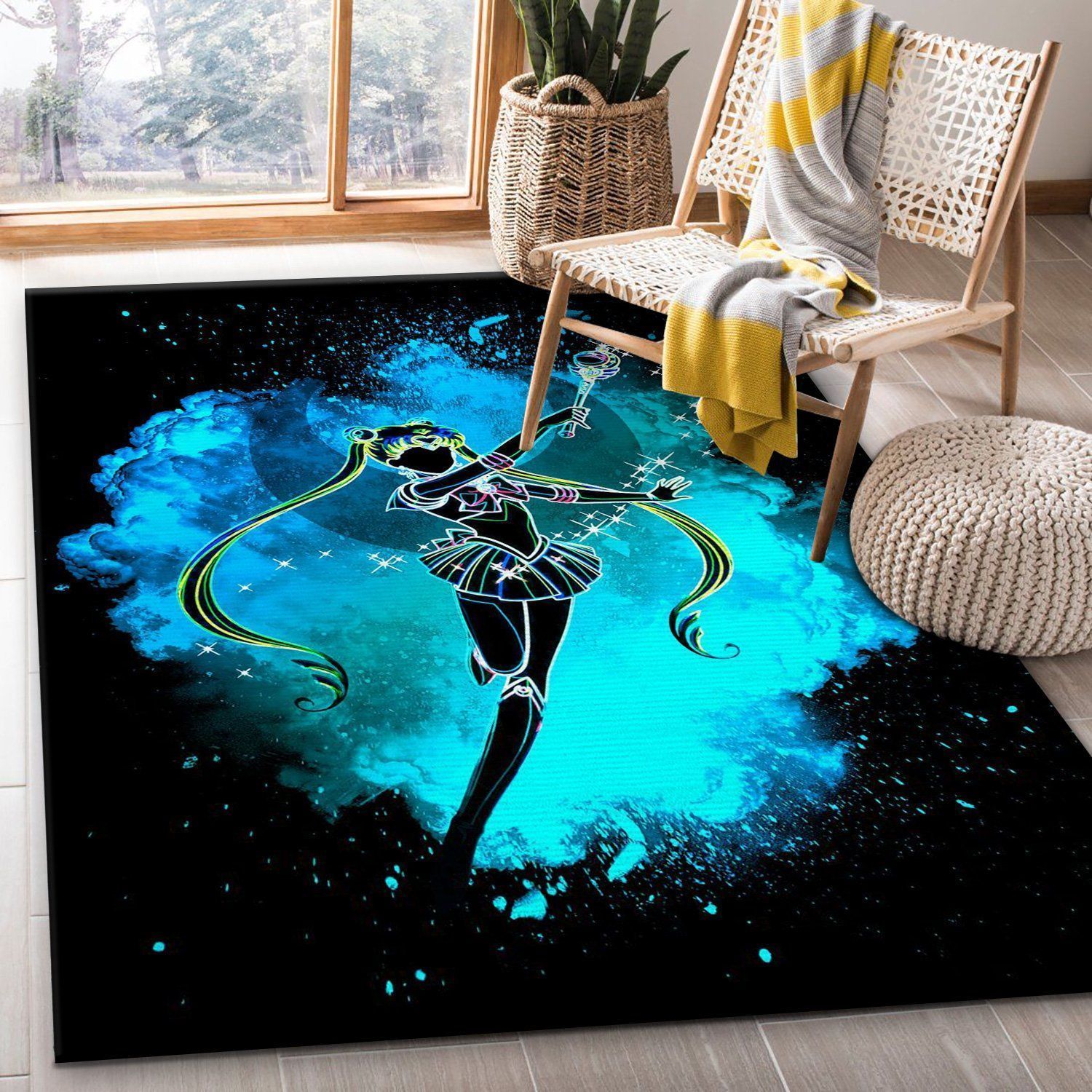 The Soul Of The Moon Area Rug