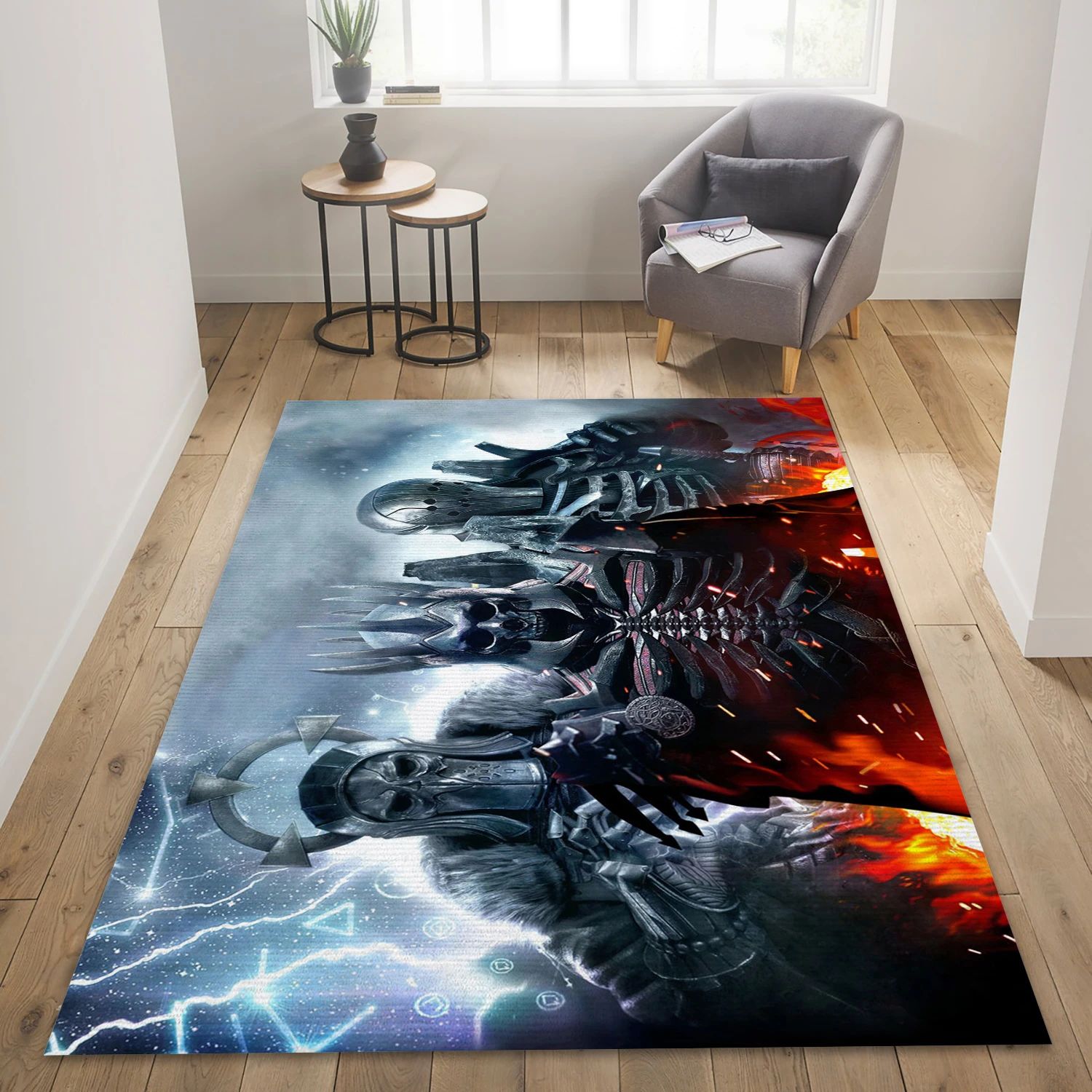 The Witcher 3 Wild Hunt Gaming Area Rug